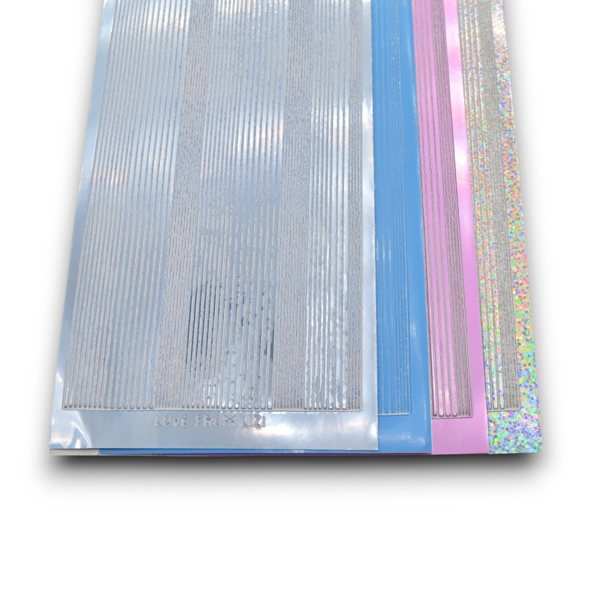 Spring Wishes - Pin Stripe Peel-Off 4 Pack